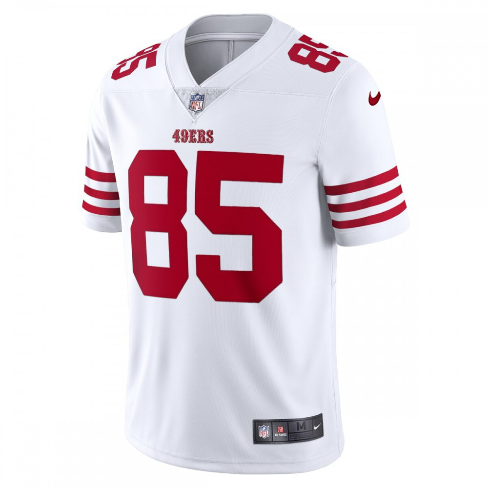 George Kittle San Francisco 49ers Nike Vapor Limited Jersey - White-GridironStore